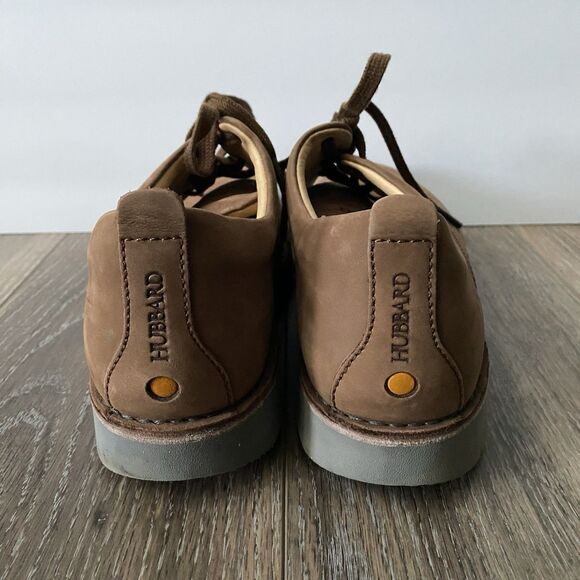 Samuel Hubbard Free Shoes Mens 10 Brown Nubuck Leather Oxford Vibram Comfort main image 4